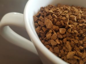 tasse de café instantanné 